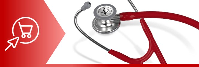 Μπορντό Στηθοσκόπιο Littmann Cardiology IV
